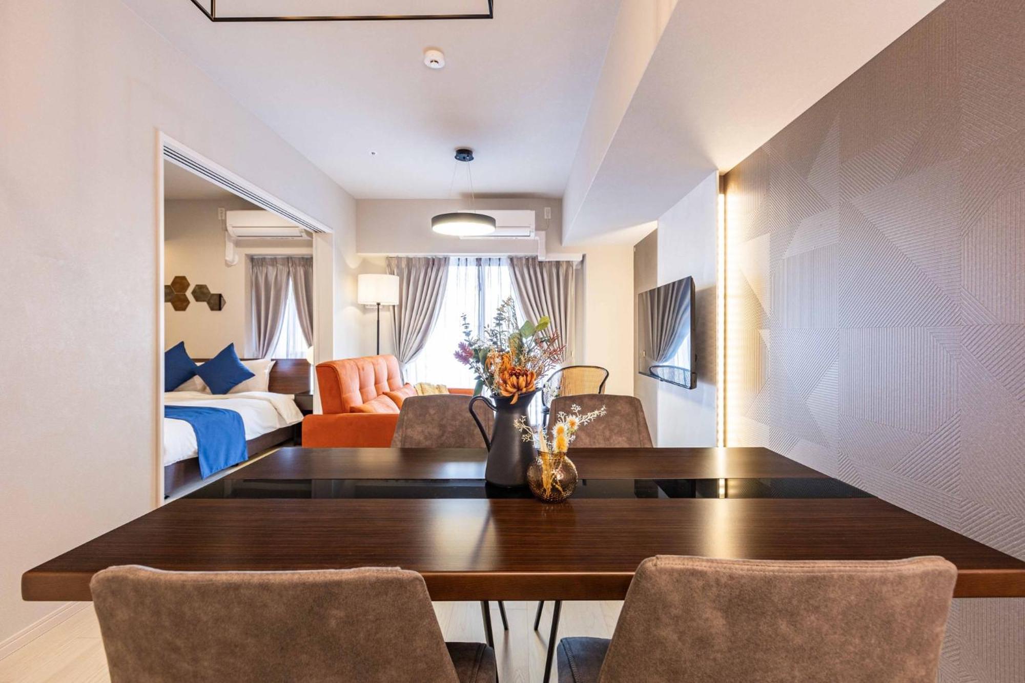 Fds Aura Apartment Осака Екстериор снимка