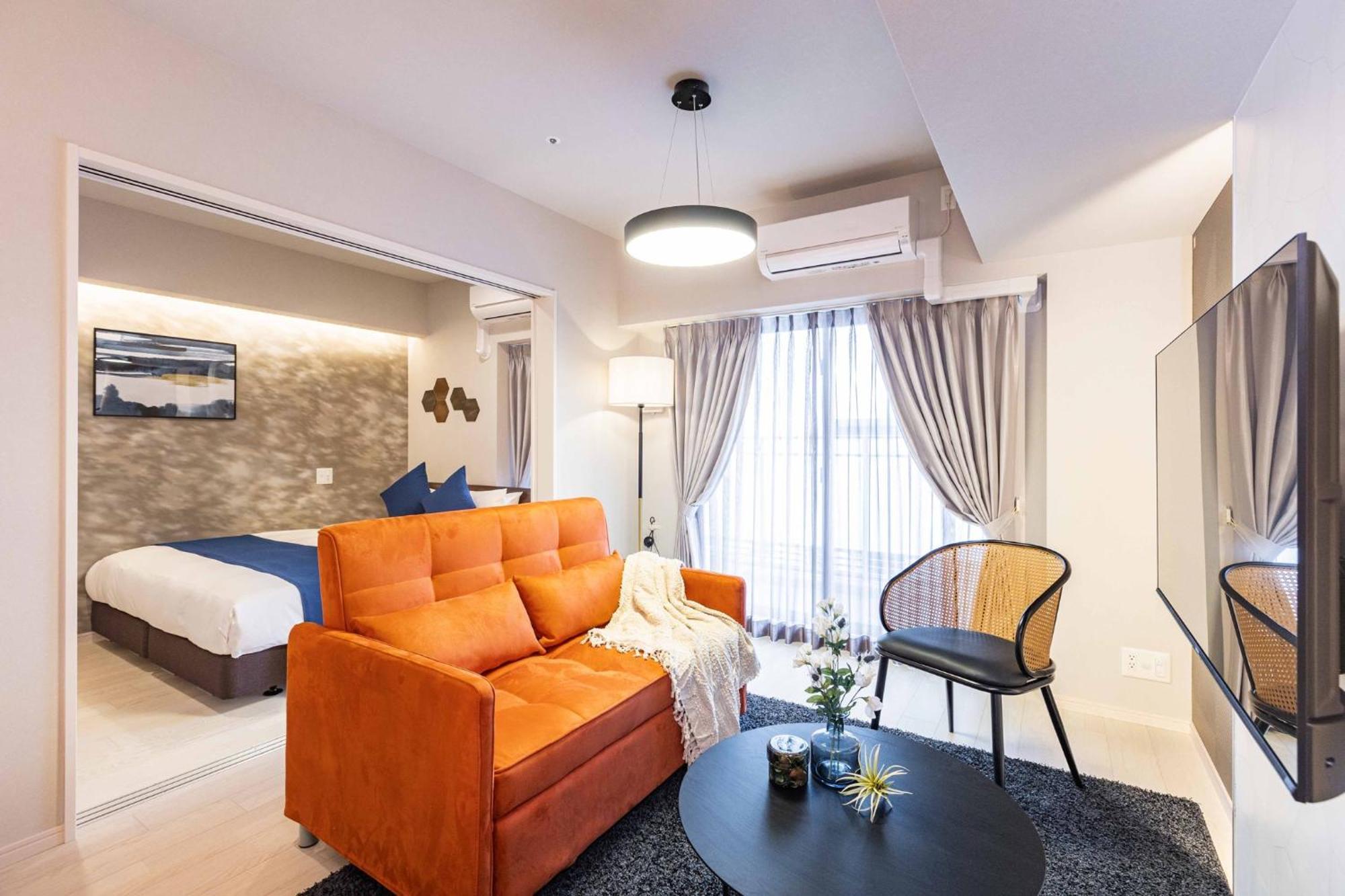 Fds Aura Apartment Осака Екстериор снимка